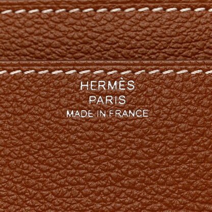 Hermes Evercolor Constance Wallet To Go Gold 6 of 8