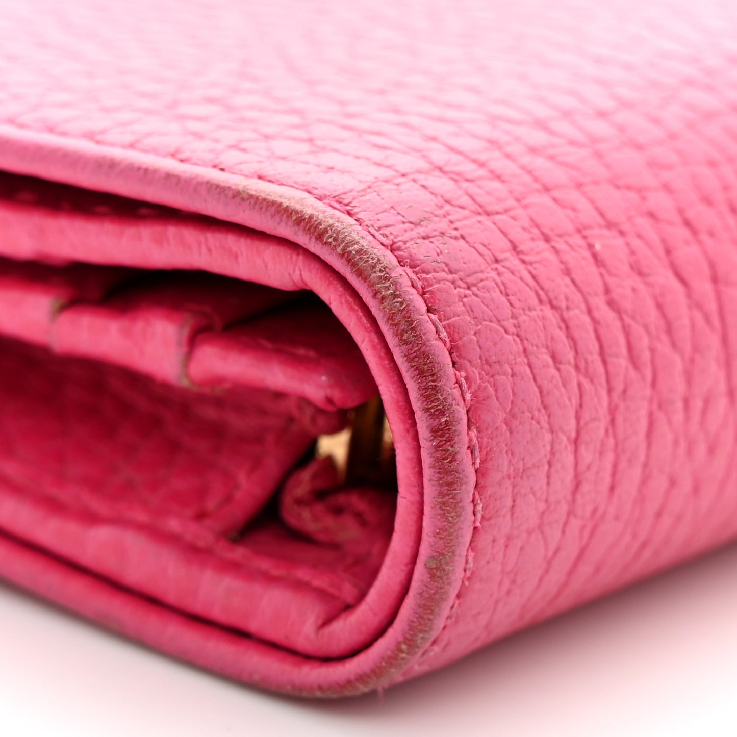 Dollar Calfskin GG Marmont Card Case Box Pink