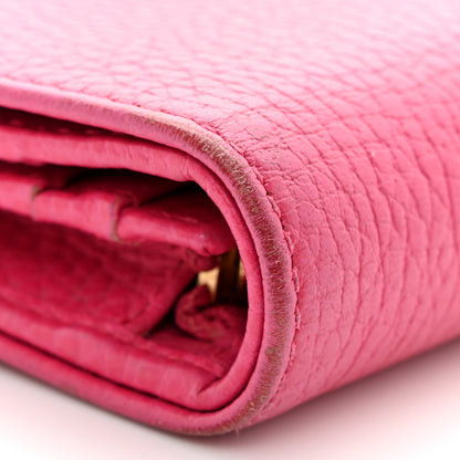 Gucci Dollar Calfskin GG Marmont Card Case Box Pink 8 of 13