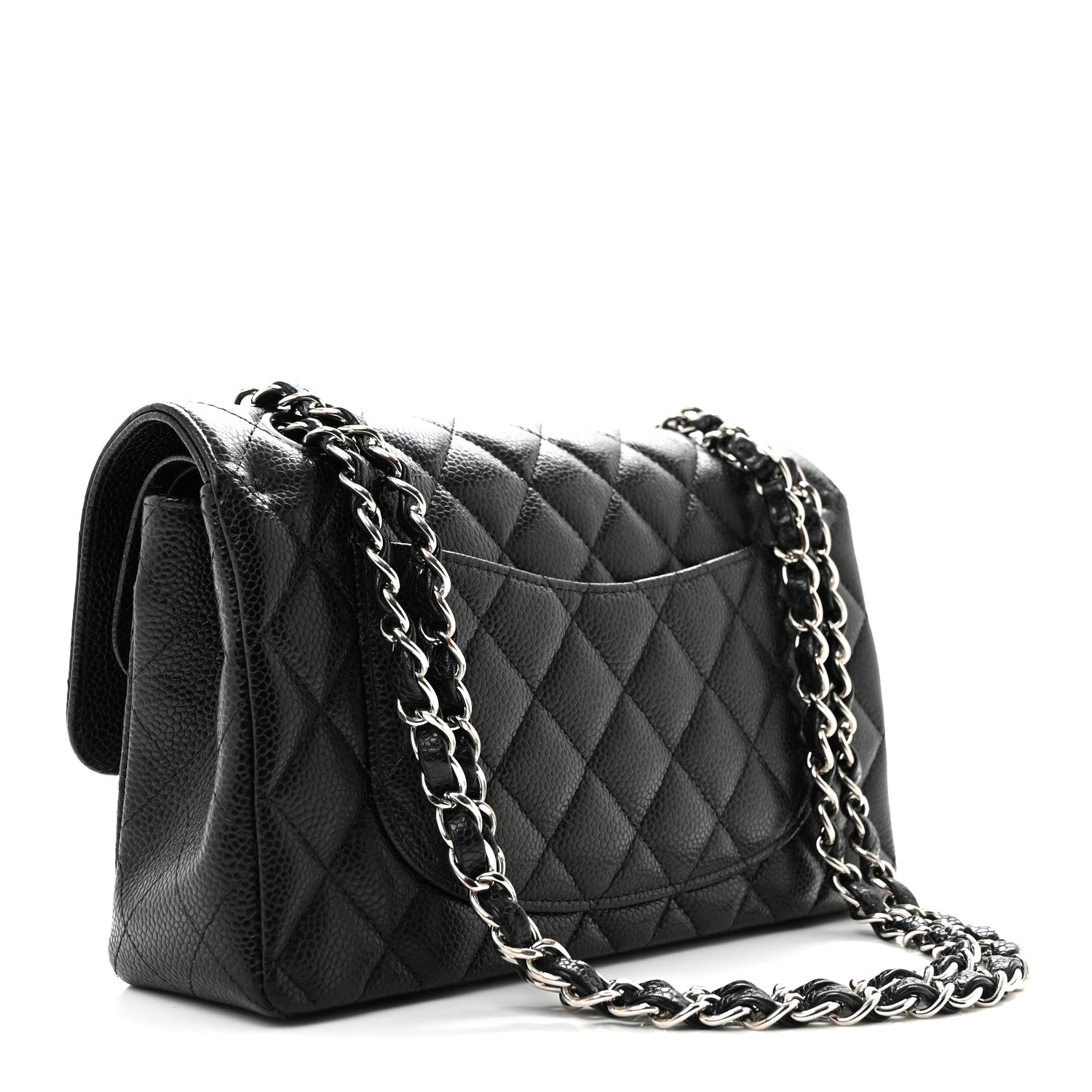 Chanel Caviar Quilted Small Double Flap Black 3 of 12