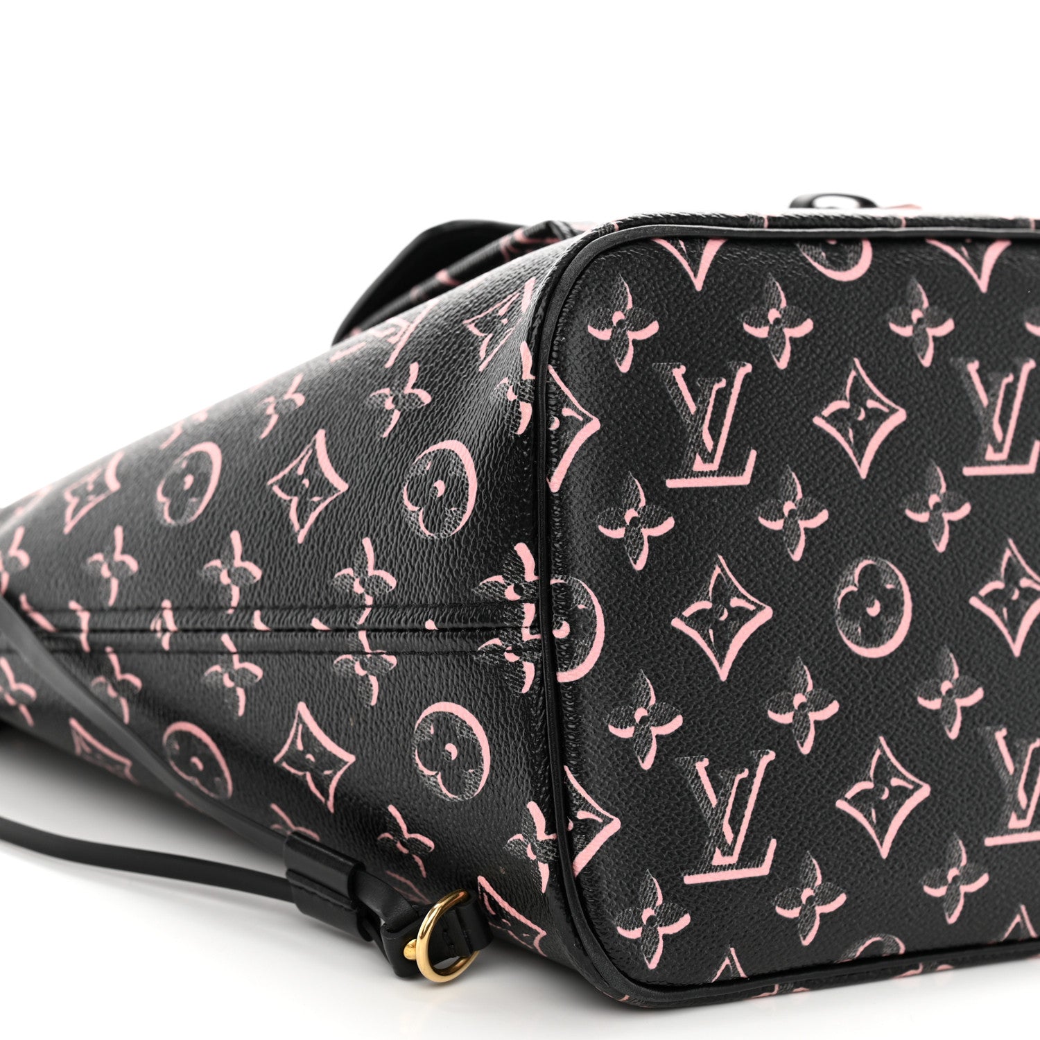 Louis Vuitton Monogram Fall For You Neverfull MM Black 9 of 10