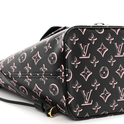 Louis Vuitton Monogram Fall For You Neverfull MM Black 9 of 10