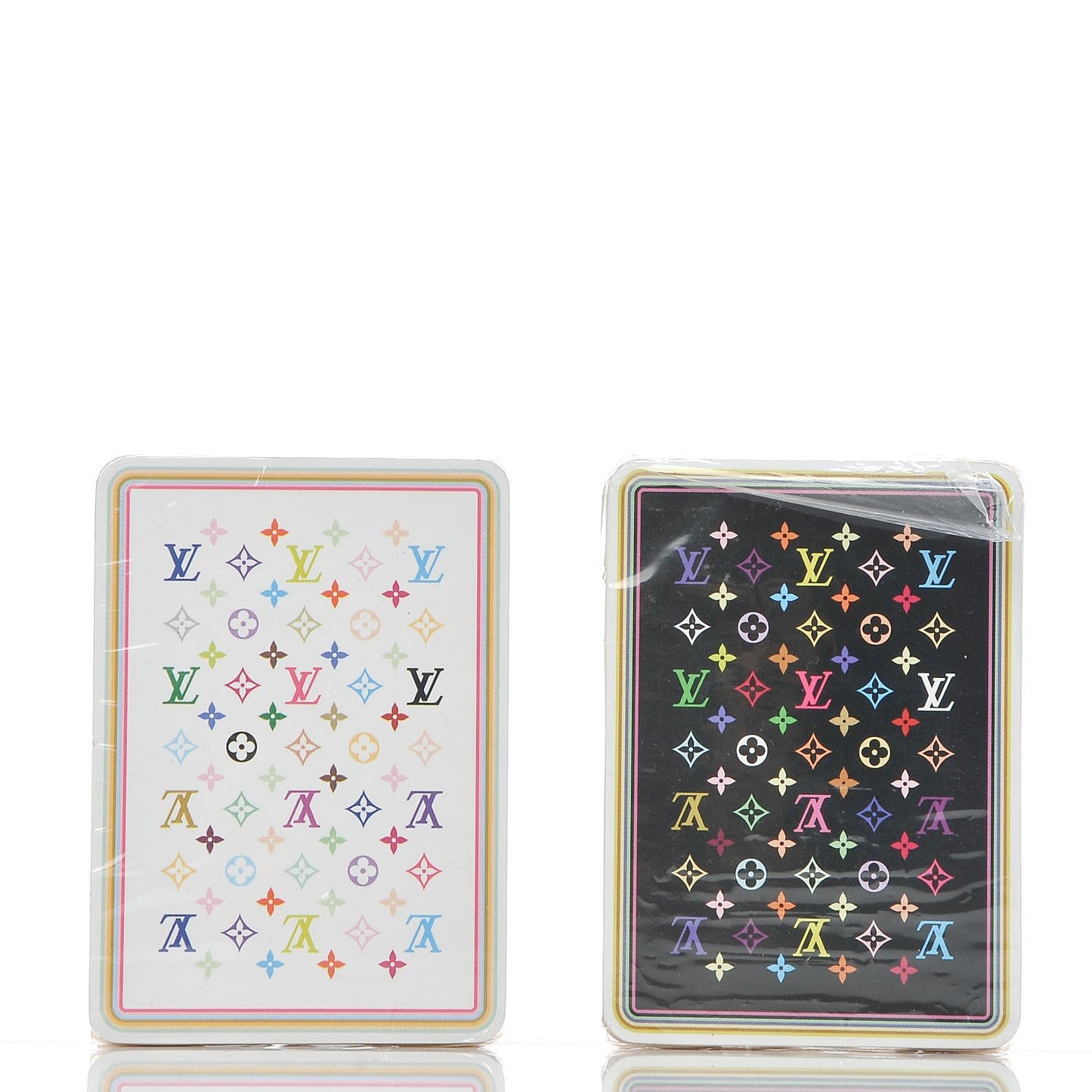 Monogram Multicolor Playing Cards Set of 2