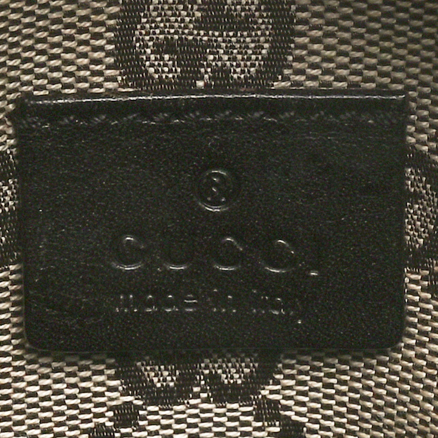 Gucci GG Monogram Double Pocket Belt Bag Dark Brown 6 of 10