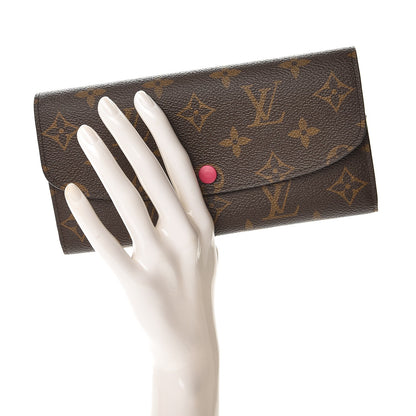 Louis Vuitton Monogram Emilie Wallet Hot Pink 2 of 7