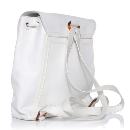 Chanel Caviar Tortoise CC Backpack White 3 of 9