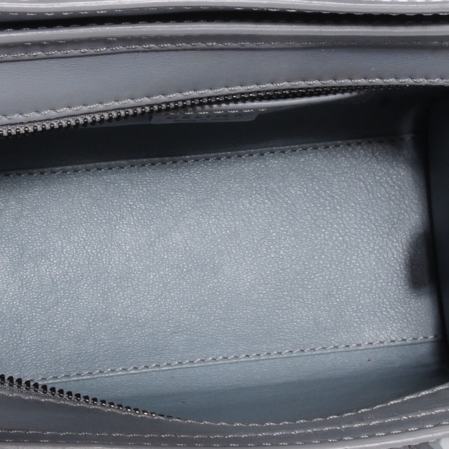Smooth Calfskin Nano Luggage Glacier