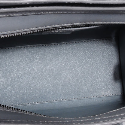 Celine Smooth Calfskin Nano Luggage Glacier 6 of 11
