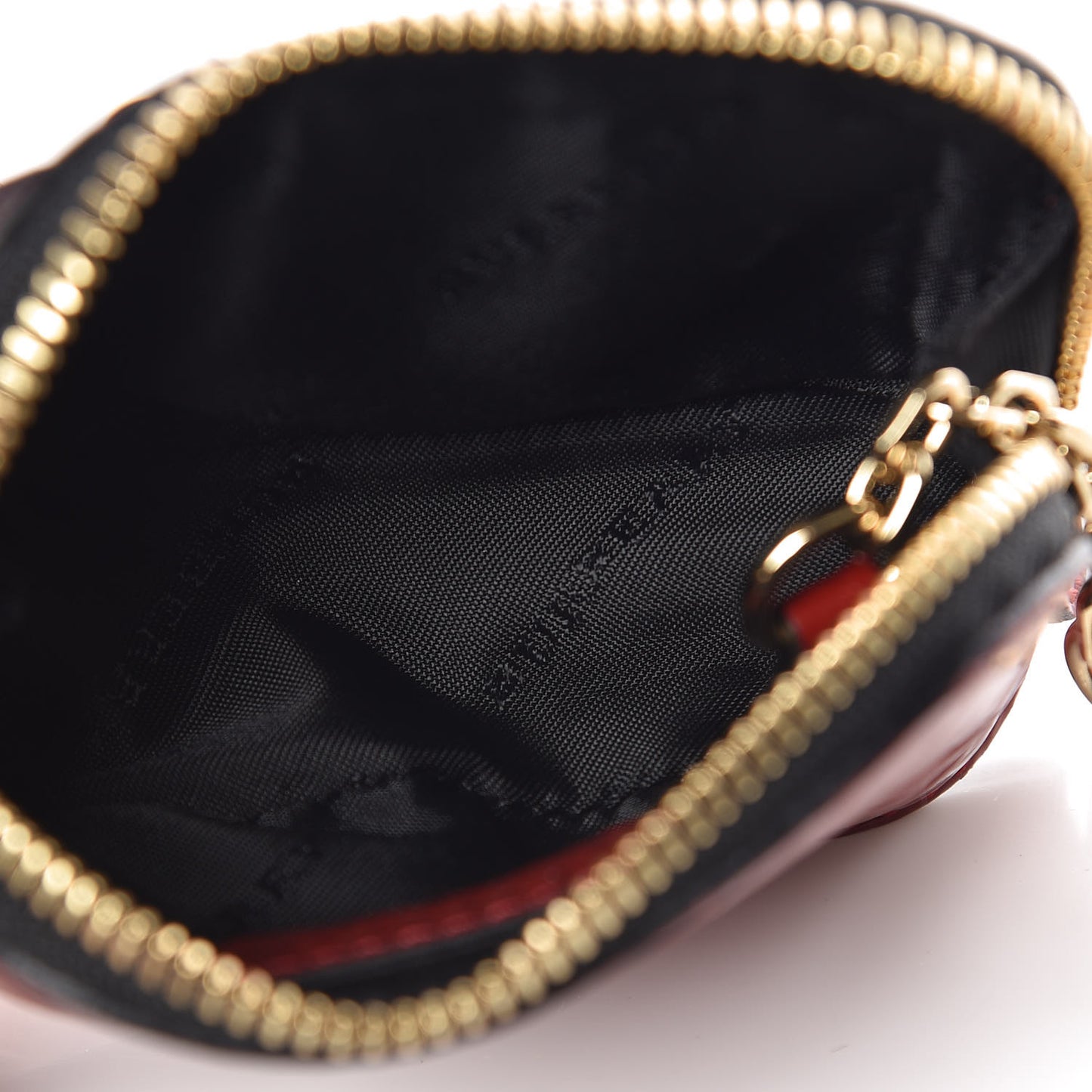 Heritage Patent Grain Extra Mini Bow Harrogate Coin Purse Military Red