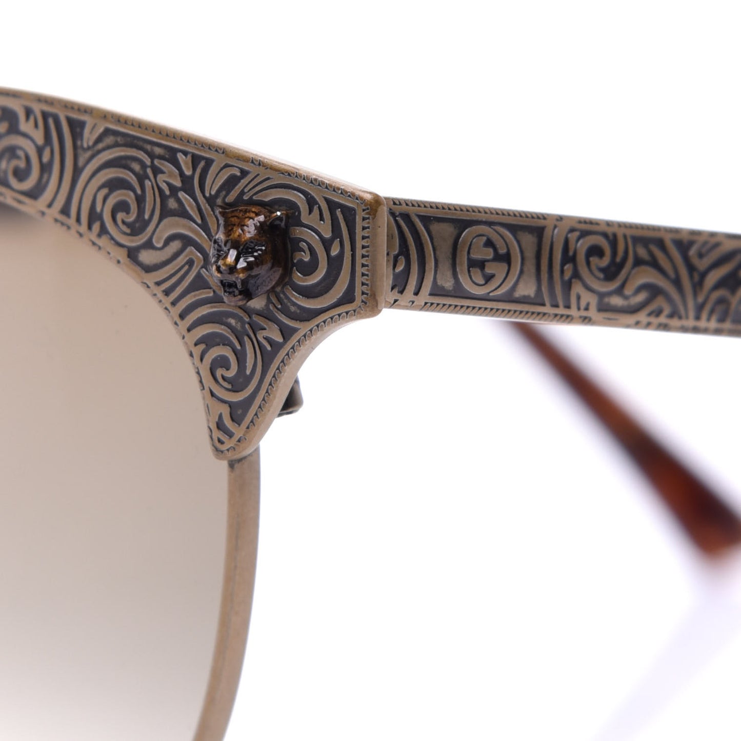 Metal Tiger GG0220S Sunglasses Antique Gold
