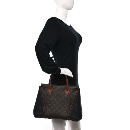 Louis Vuitton Monogram Tote W PM Black 3 of 9