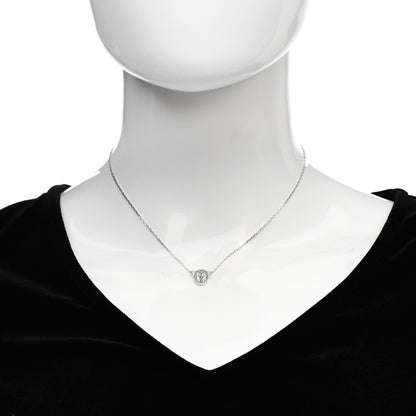 Cartier 18K White Gold Diamond Scarab Necklace 2 of 5