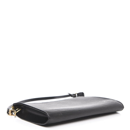 Louis Vuitton Epi Pochette Accessories 24 Black 4 of 11