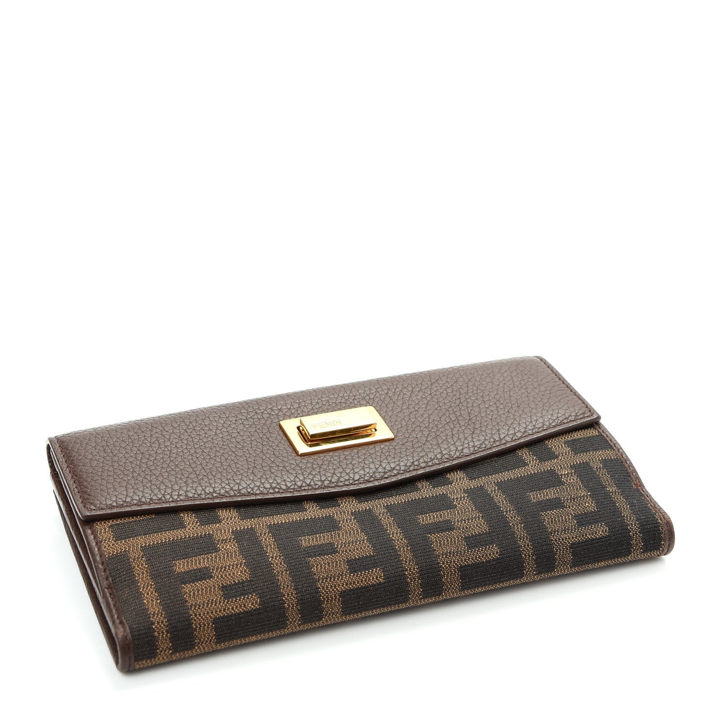 Zucca Vitello Continental Wallet Tobacco
