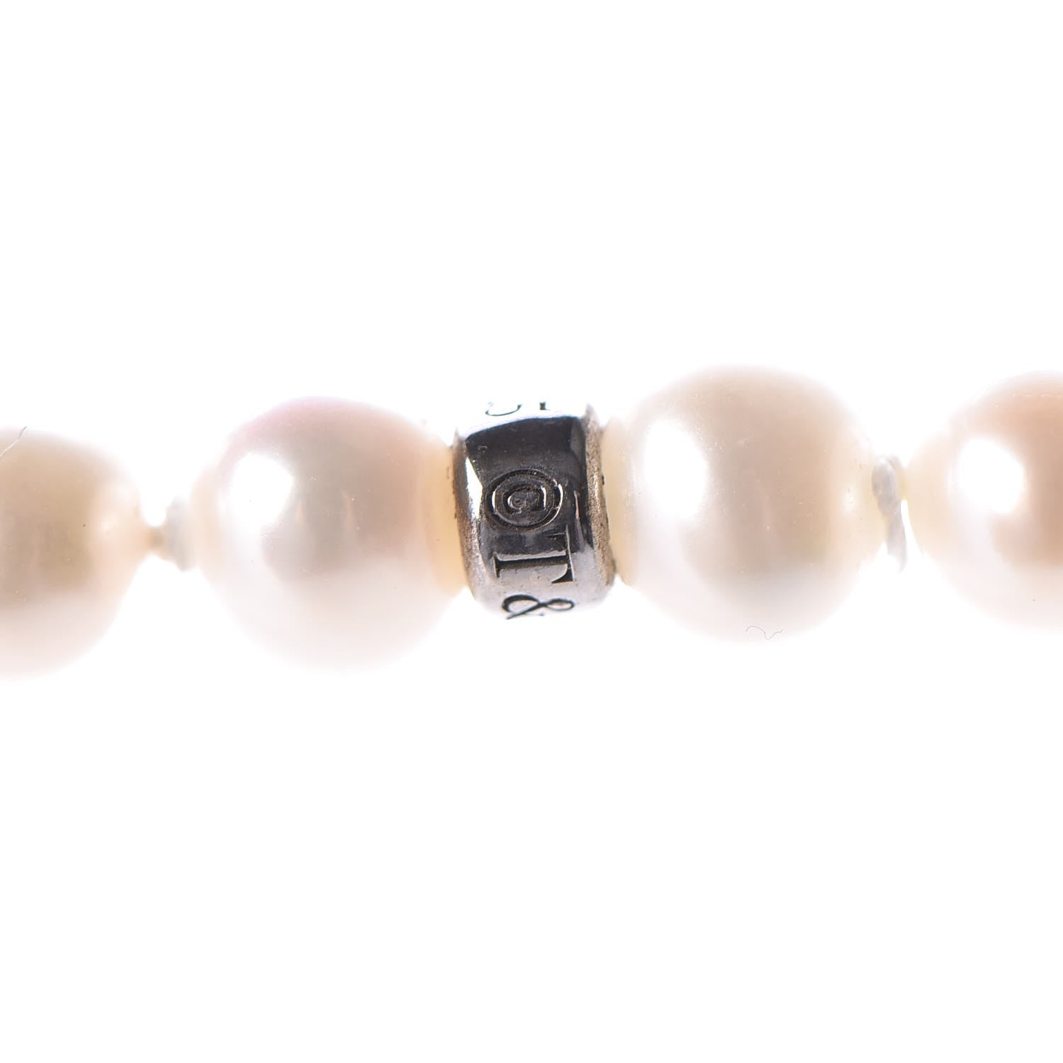 Tiffany Sterling Silver Freshwater Pearl 5-8mm Ziegfeld Necklace 87" 5 of 9