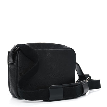 Loewe Soft Grained Calfskin XS Military Messenger Bag Black 2 of 4