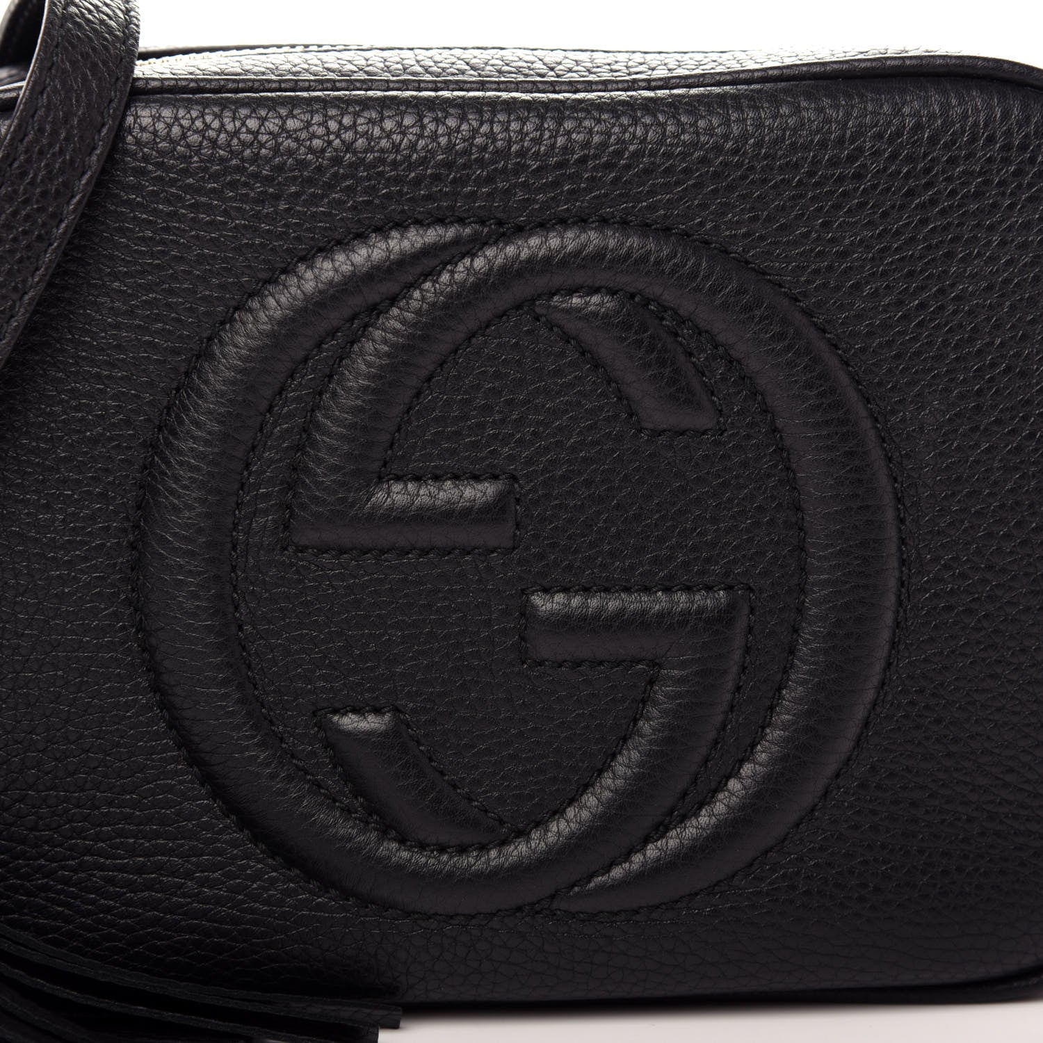 Gucci Pebbled Calfskin Small Soho Disco Bag Black 11 of 11