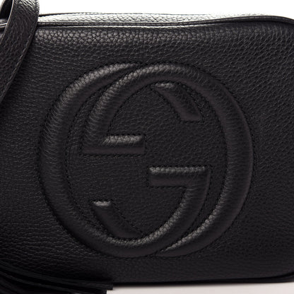 Gucci Pebbled Calfskin Small Soho Disco Bag Black 11 of 11