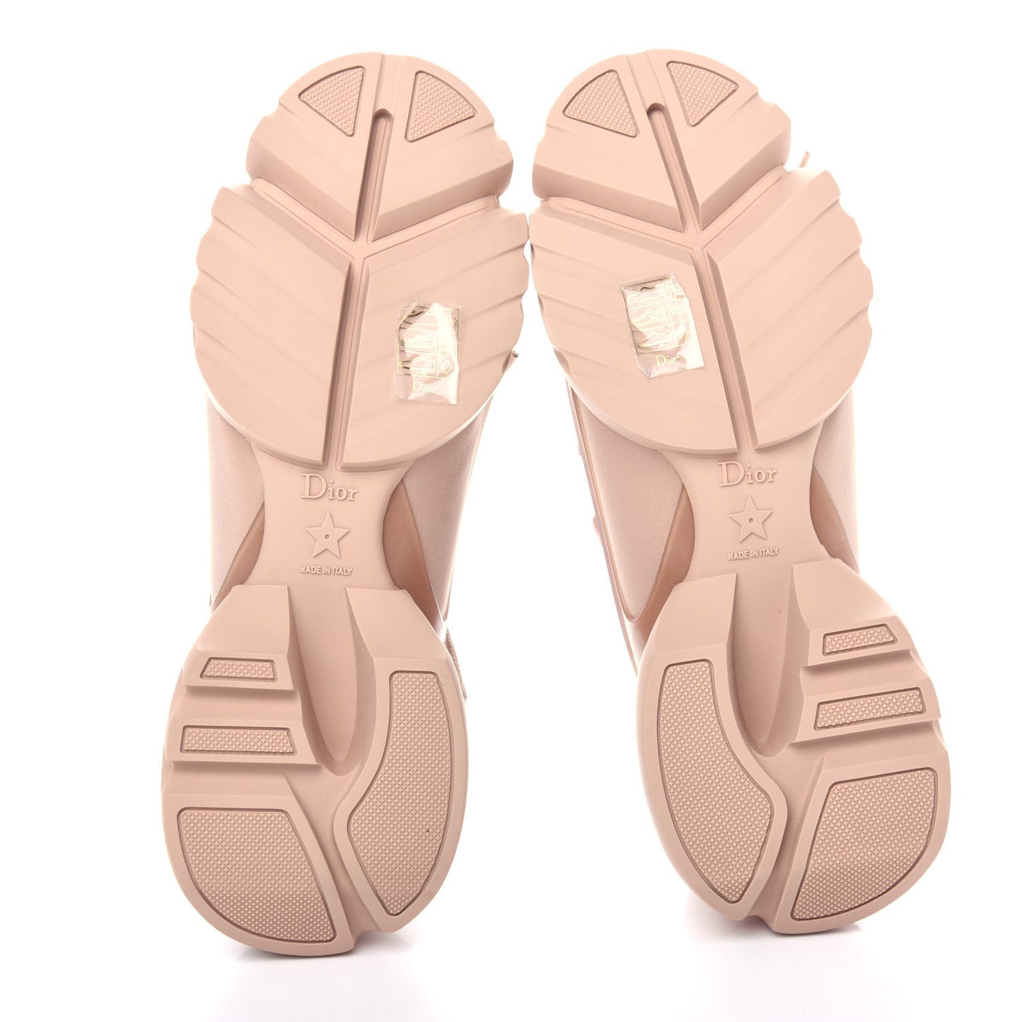 Neoprene Rubber Womens D-Connect Sneakers 38 Nude