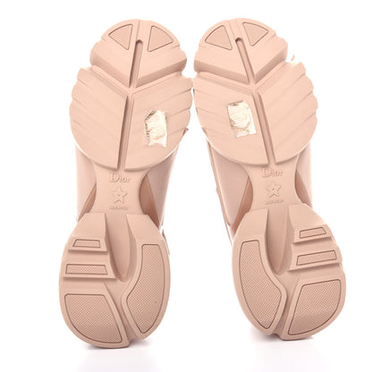 Christian Dior Neoprene Rubber Womens D-Connect Sneakers 38 Nude 6 of 10