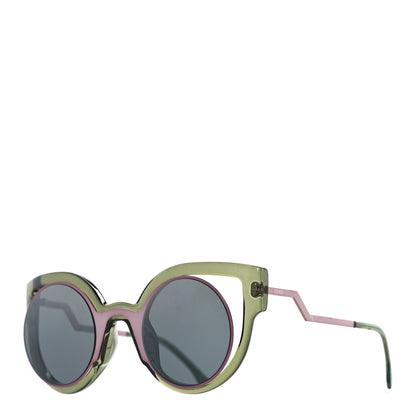 Fendi Paradeyes Sunglasses FF 0137/S Green Pink 1 of 6
