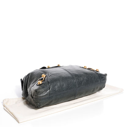 Balenciaga Chevre Giant 21 Gold Hardware Brief Anthracite 4 of 12