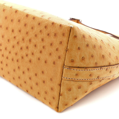Hermes Ostrich Berlingot 23 PM Saffron 10 of 10