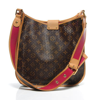 Louis Vuitton Monogram Perforated Musette Fuchsia 5 of 9