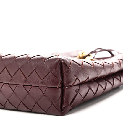 Bottega Veneta Nappa Intrecciato Andiamo Phone Pouch Deep Mahogany 9 of 10