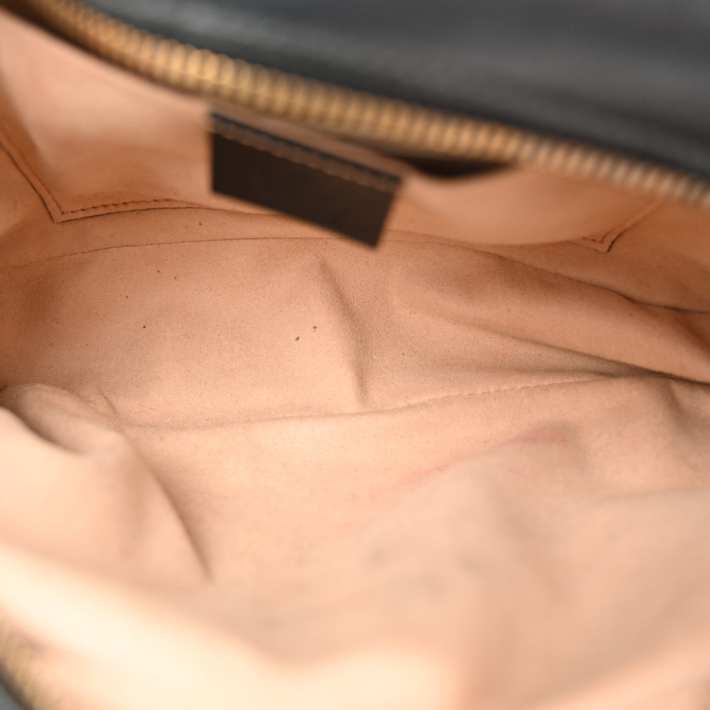 Calfskin Matelasse Small GG Marmont Chain Shoulder Bag Black