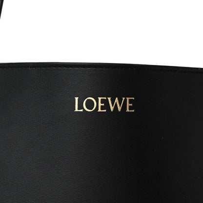 Loewe Shiny Calfskin Large Puzzle Fold Black 6 of 10