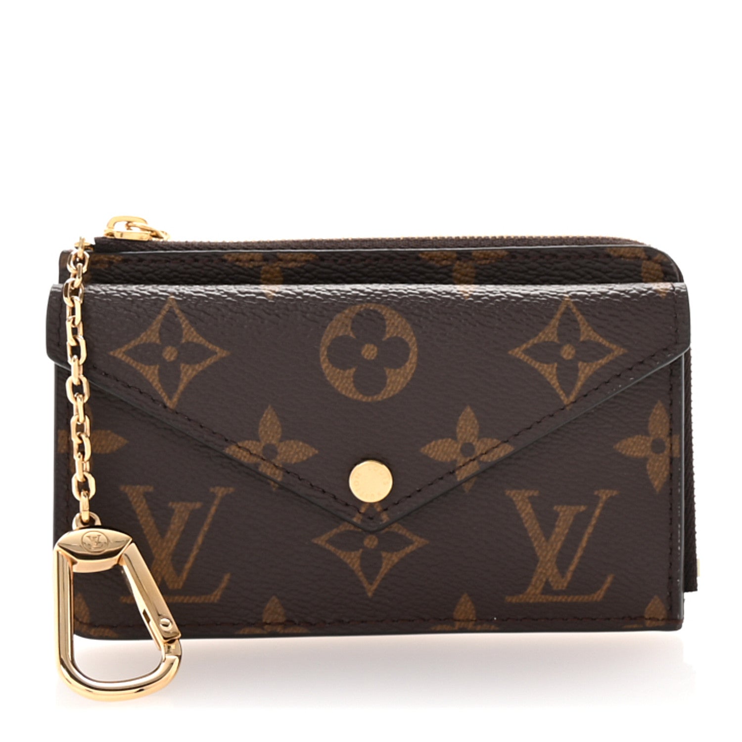 Louis Vuitton Monogram Recto Verso Card Holder Black 1 of 7