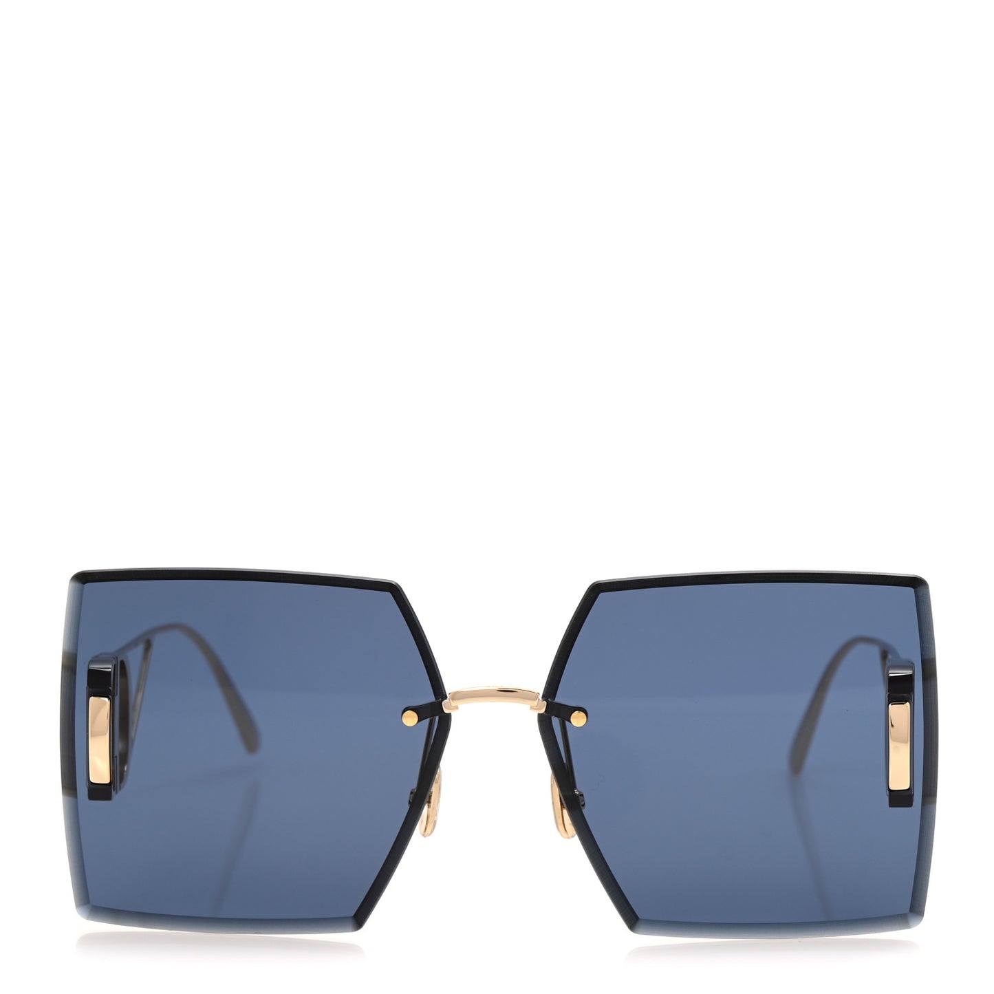 Square 30 Montaigne S7U Sunglasses Blue