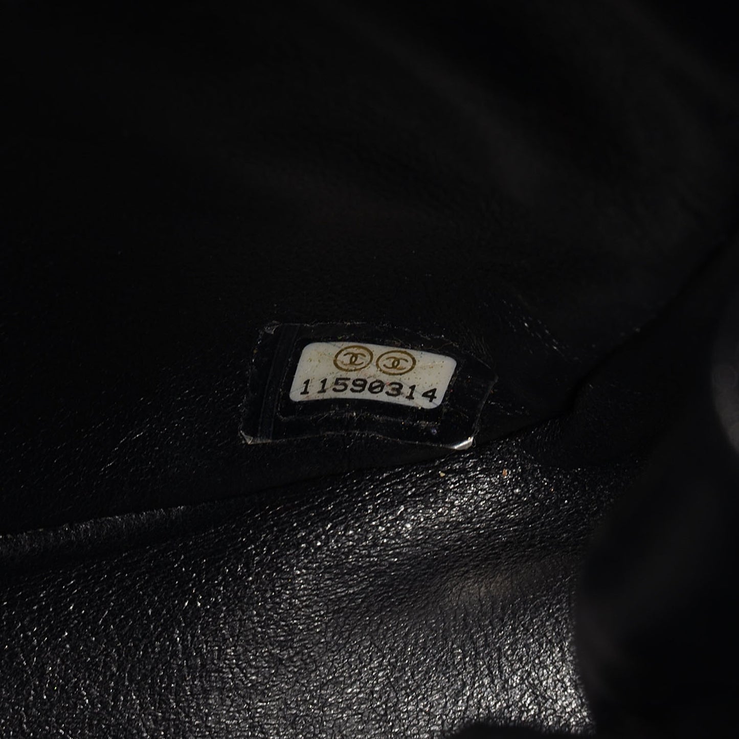Caviar Jumbo Single Flap Black