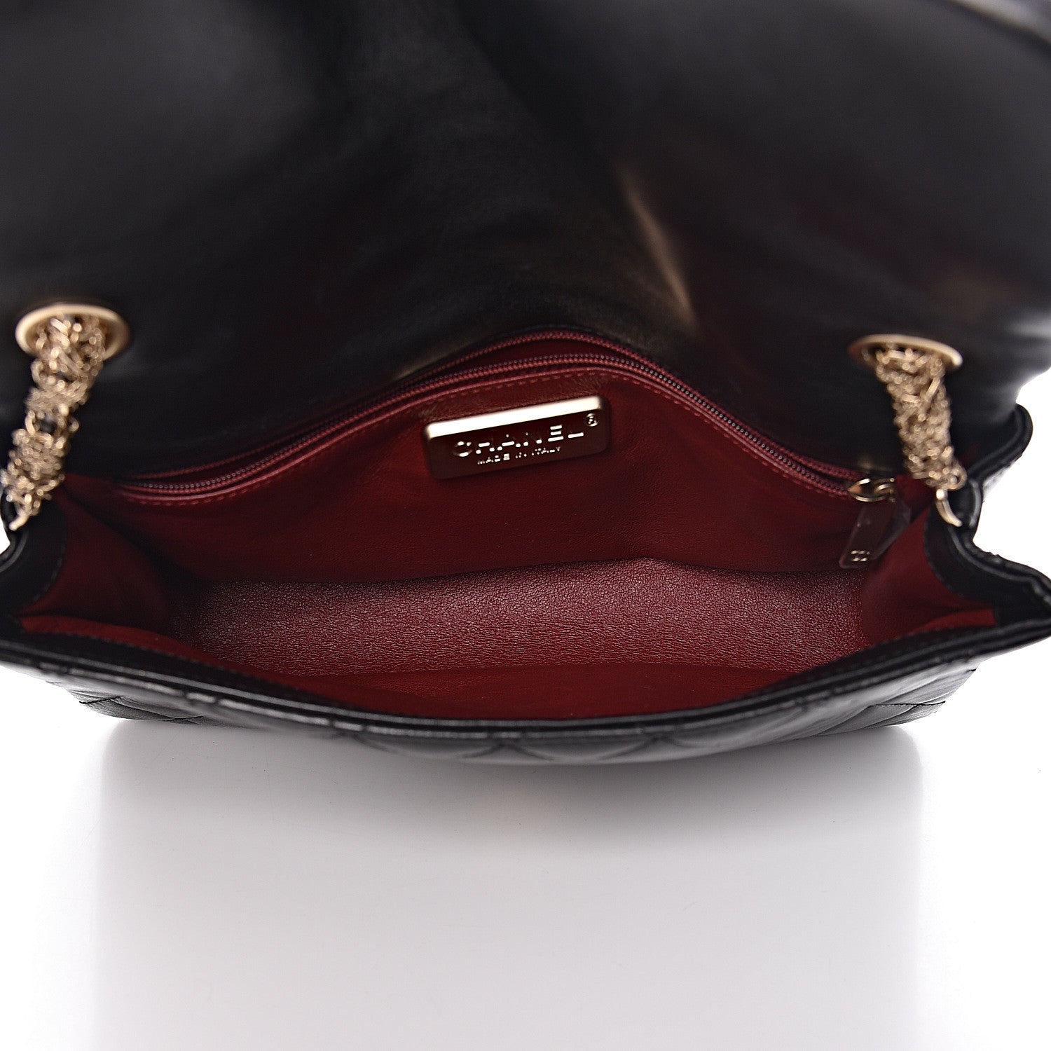 Chanel Lambskin Quilted Medium Westminster Pearl Flap Black 7 of 11