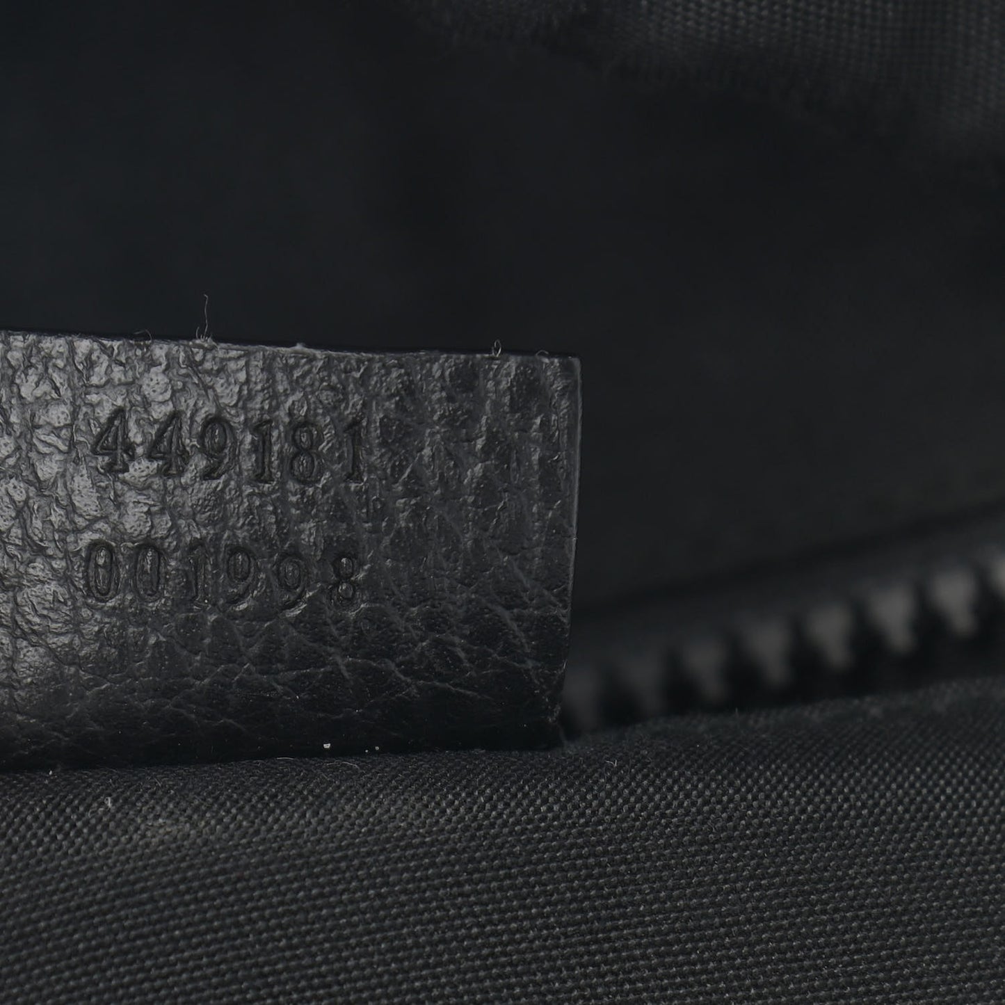 Nylon Monogram Slim Backpack Black