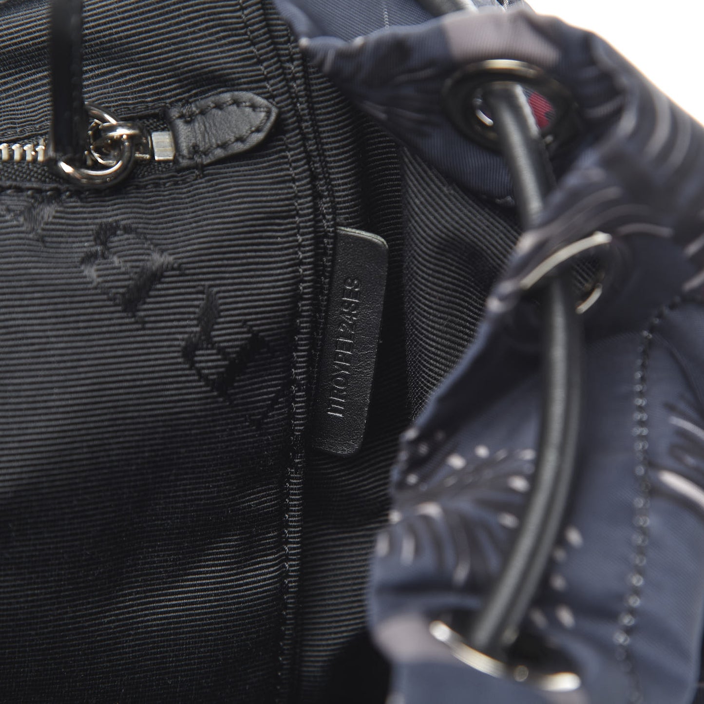 Nylon Beasts Print Large Rucksack Backpack Blue