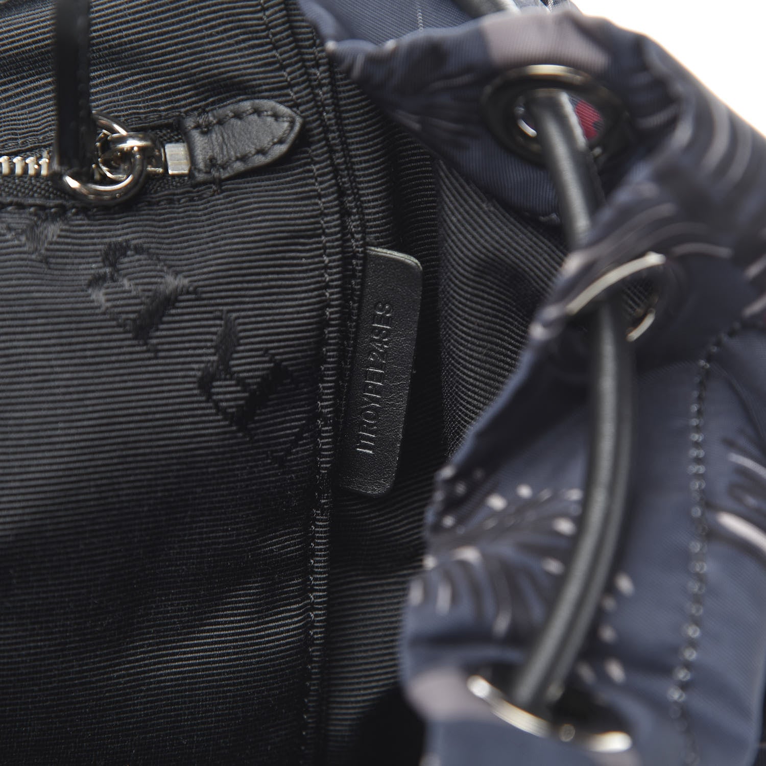 Burberry Nylon Beasts Print Large Rucksack Backpack Blue 7 of 11