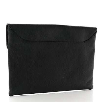 Givenchy Sugar Goatskin Medium Antigona Envelope Clutch Black 3 of 7