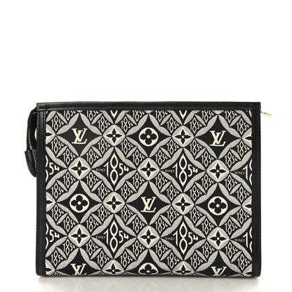 Louis Vuitton Jacquard Since 1854 Toiletry Pouch 26 Gray 1 of 9