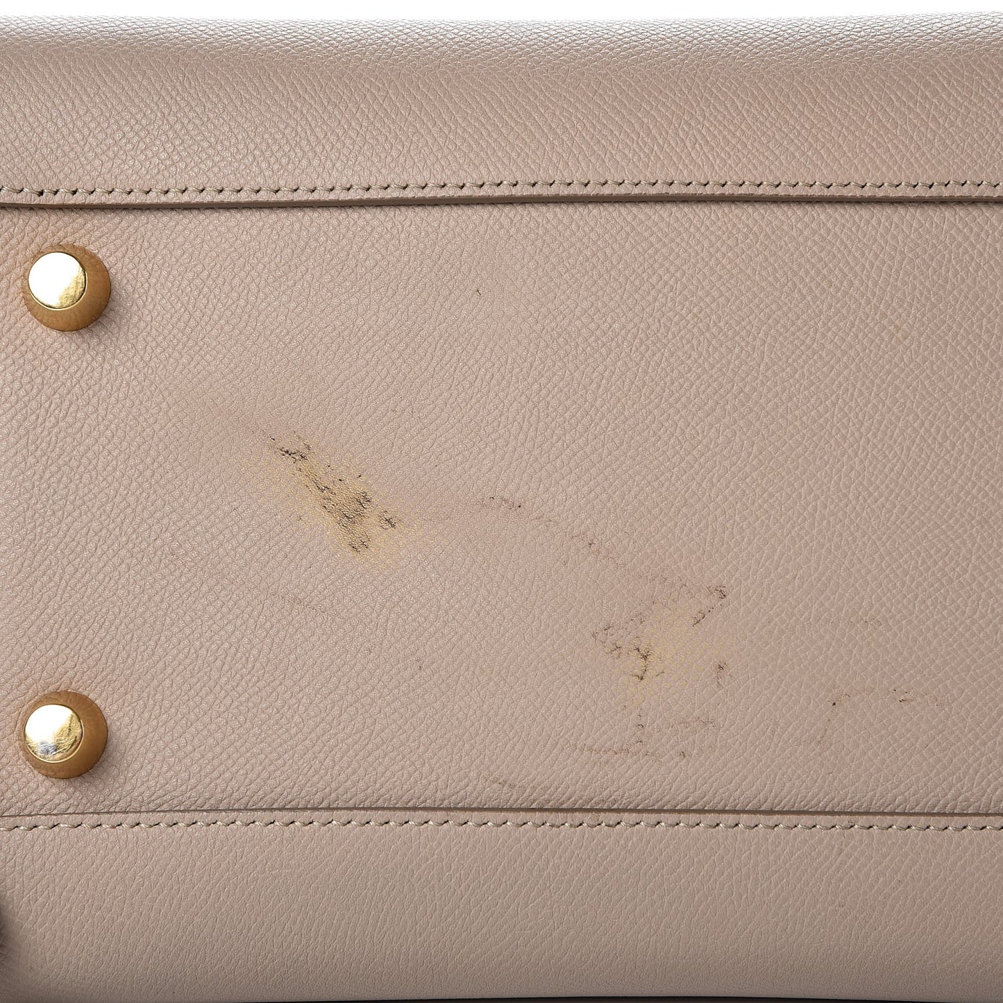 Grained Calfskin Mini Belt Bag Light Taupe