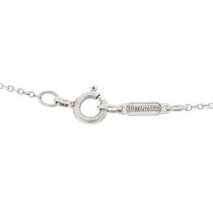 Tiffany Sterling Silver 16mm Elsa Peretti Open Heart Pendant Necklace 5 of 5