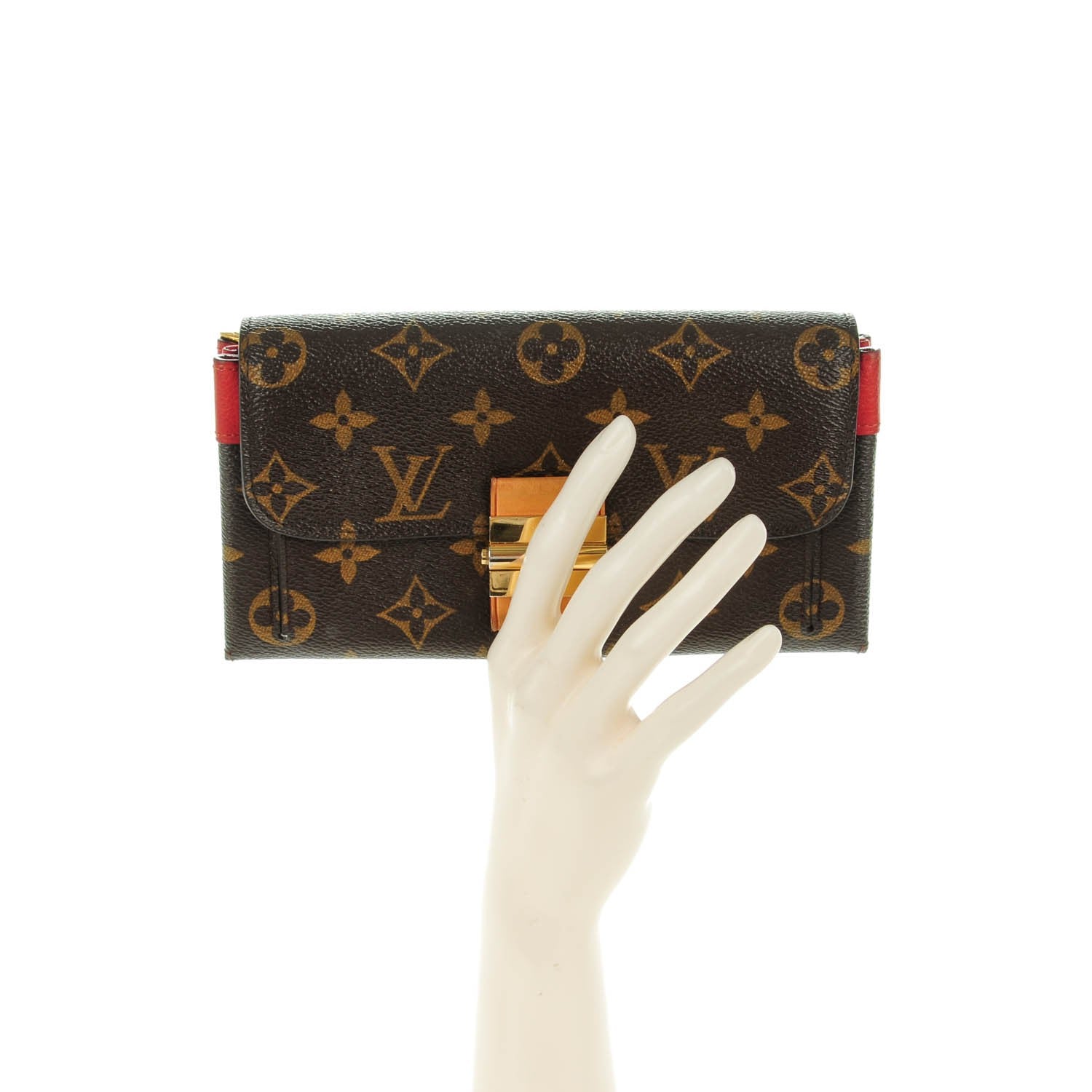 Louis Vuitton Monogram Elysee Wallet Clementine 2 of 7