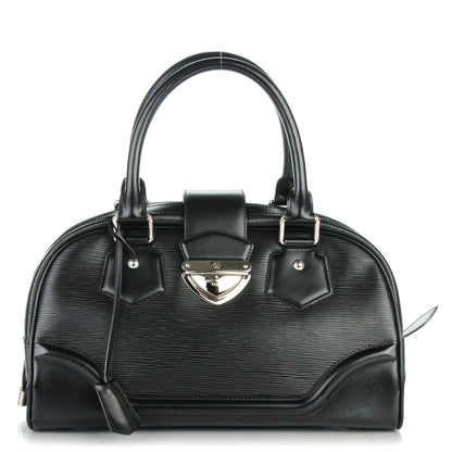 Louis Vuitton Epi Bowling Montaigne GM Black 1 of 8