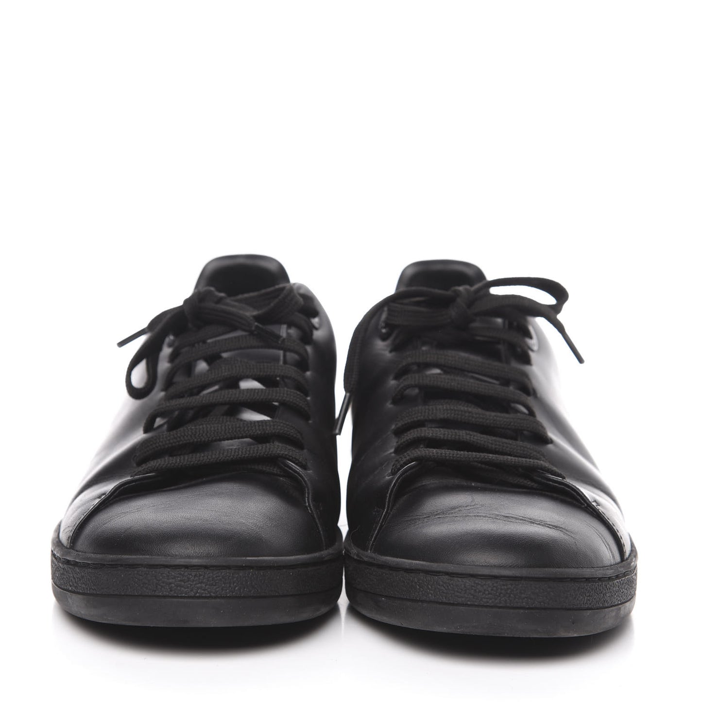 Calfskin Frontrow Sneakers 38 Black