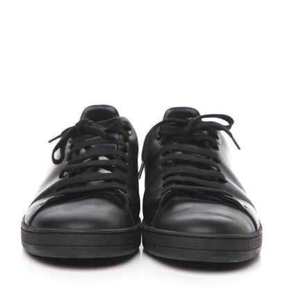 Louis Vuitton Calfskin Frontrow Sneakers 38 Black 2 of 13