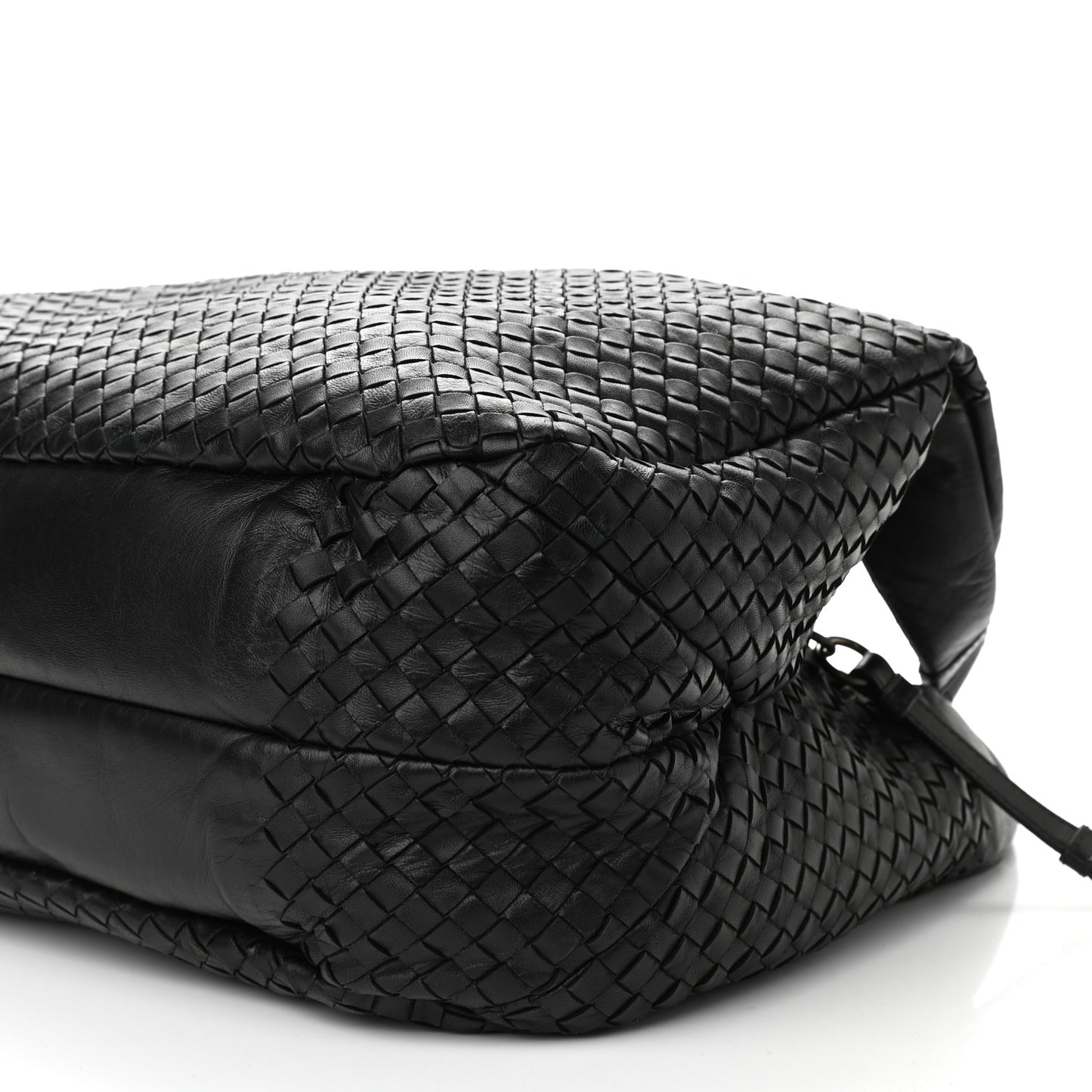 Nappa Intrecciato Large Campana Black