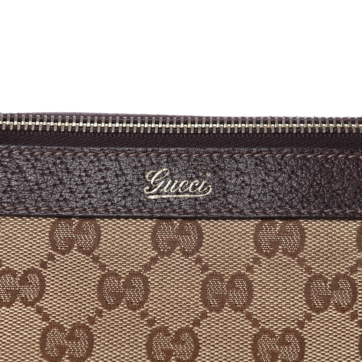 Monogram Medium Abbey Tote Dark Brown