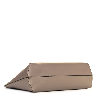 Fendi Vitello Vienna Enamel F is Fendi Shopping Tote Tortora Taupe 4 of 12
