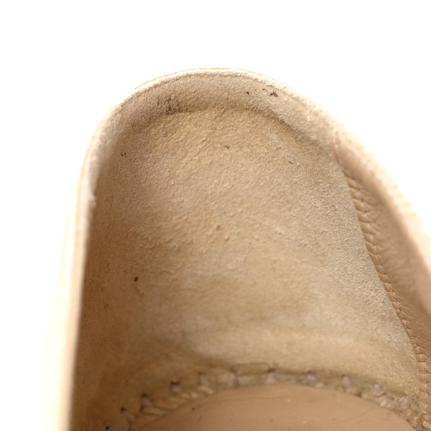 Lambskin CC Espadrilles 40 Beige Black